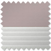 Duo Blind (Blackout), 4580 Light Taupe & 1016 White - VELUX Loft Blind